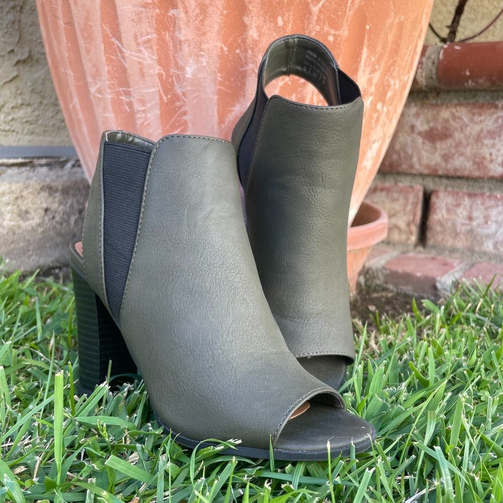 Call It Spring Open Toe Bootie - image 3